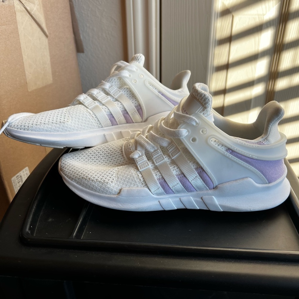 Pink and lilac Adidas EQT size: 8.5 women
#Adidas